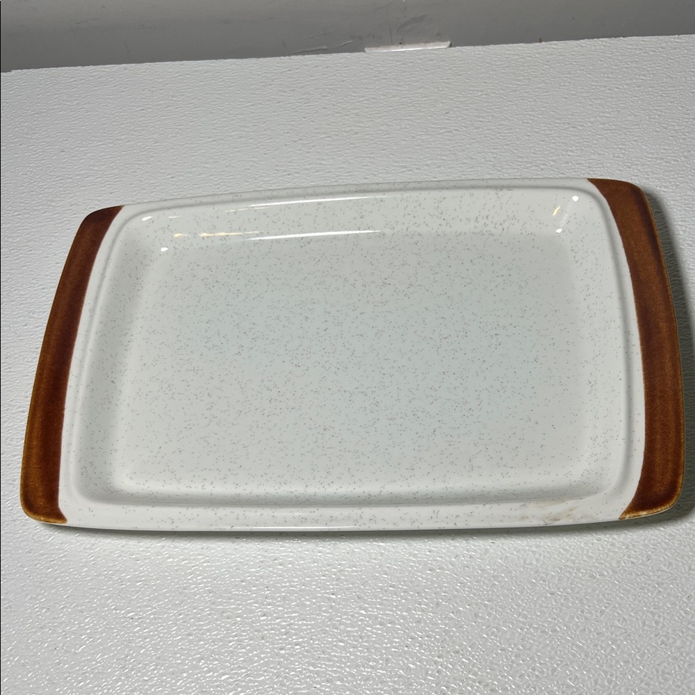 Vintage Mikasa Natural Beauty Rectangular Platter/Tray Made Japan Retired